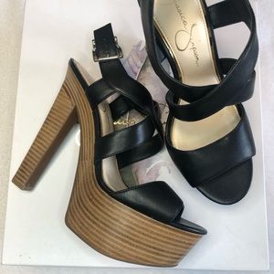 Jessica Simpson platform heels
